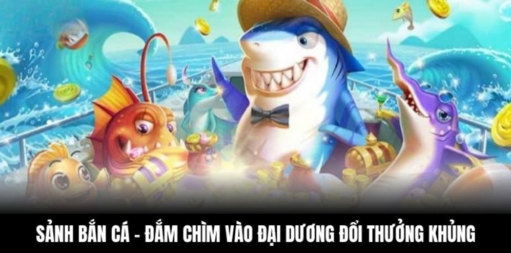 Sảnh Bắn cá - Đắm chìm vào đại dương đổi thưởng khủng